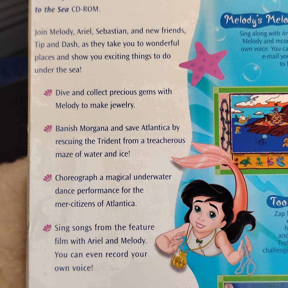 Disney The Little Mermaid 2 Return Too The Sea PC Game Sealed - Picture 3 of 7